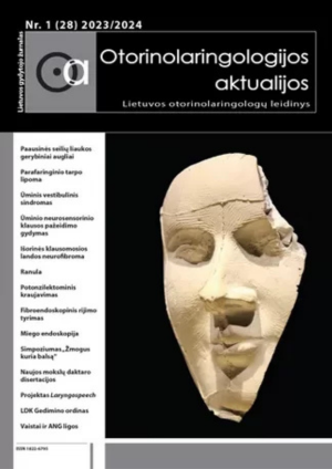 Otorinolaringologijos aktualijos - online