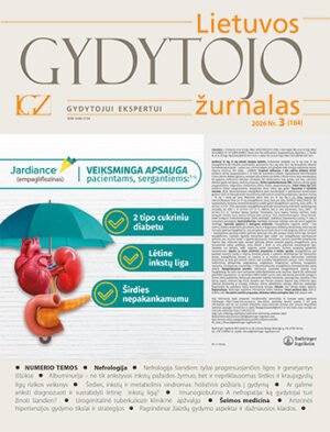 LIETUVOS GYDYTOJO ŽURNALAS 2026 m. Nr. 3 (184)