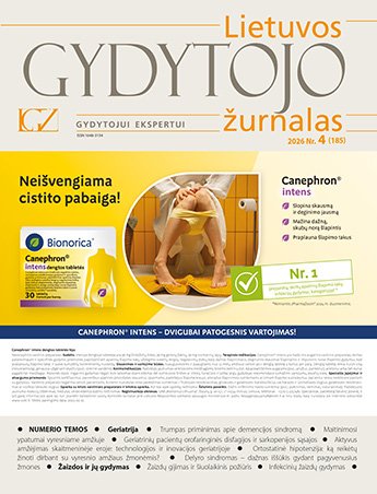 LIETUVOS GYDYTOJO ŽURNALAS 2026 m. Nr. 4 (185)