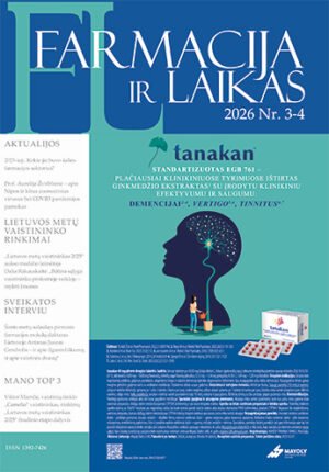 Farmacija ir laikas 2026 Nr. 3-4