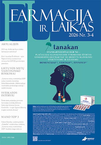 Farmacija ir laikas 2026 Nr. 3-4
